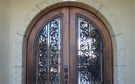 Ornamental Iron Door